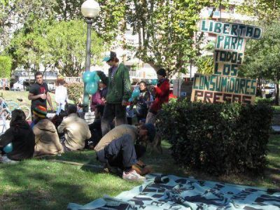 Marcha nacional por el cannabis en Mar del Plata