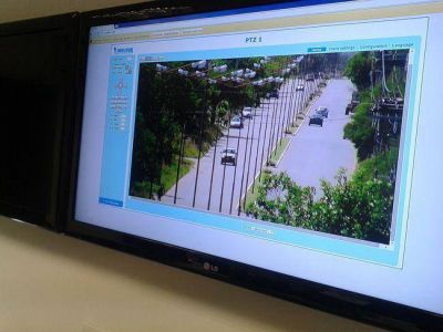 Ya instalan c�maras de video vigilancia
