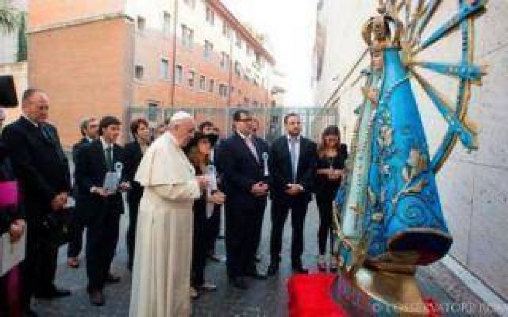 Baha Blanca, Patagones y Pringles reciben a la Virgen de Lujn bendecida por el Papa