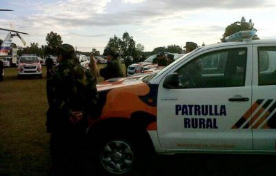 Seguridad en zona rural: Echeverr�a particip� de importante reuni�n