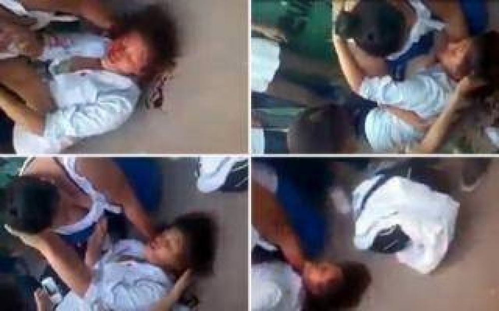 Brutal pelea entre dos alumnas en una escuela de Monte Grande