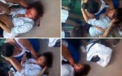 Brutal pelea entre dos alumnas en una escuela de Monte Grande