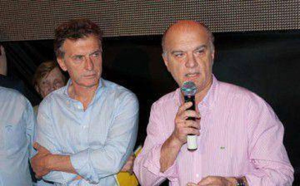 Macri y Grindetti lanzaron el plan de gobierno del PRO para Lans	