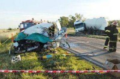 Un muerto en un violento choque sobre ruta 51