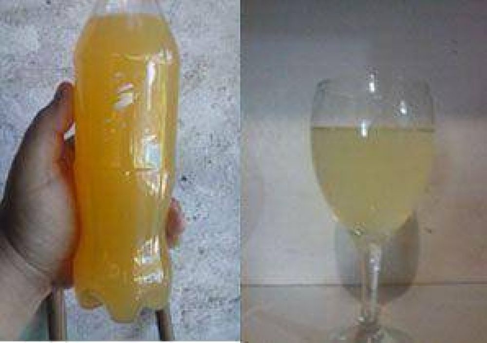 Preocupaci�n en barrios por el color del agua potable