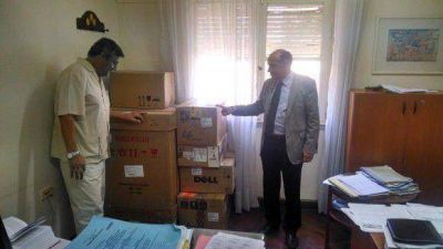 Donan equipamiento para el laboratorio de ADN de la justicia