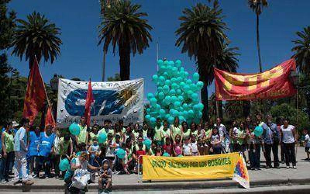 Salta: Entregaron 50 mil firmas de la campaa Salta con Bosques al gobierno de Urtubey