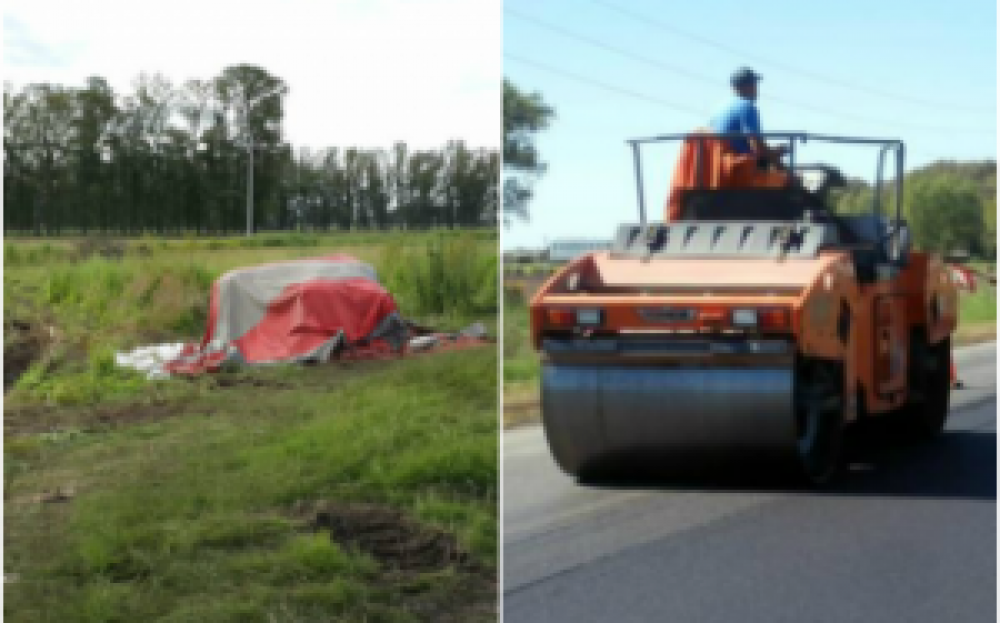 Repavimentan la Ruta 41, donde d�as atr�s hubo un accidente fatal