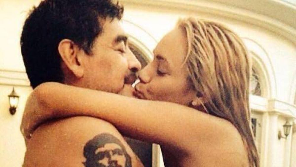 Maradona-Oliva: planes de casamiento y embarazo