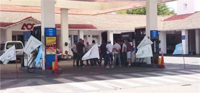 Reclamo de SMATA en el ACA