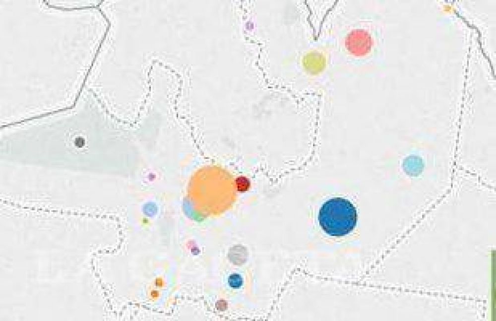 Salta: Conoc el mapa de las obras pblicas para 2015