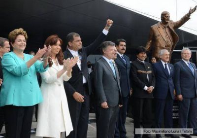 Presidentes suramericanos inauguraron la nueva sede de la Unasur en la 