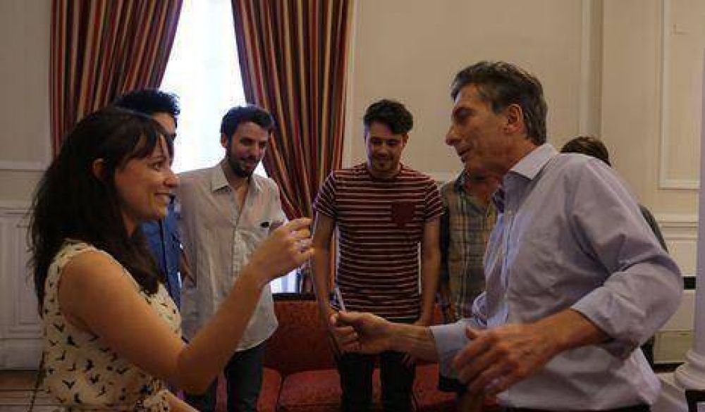 Macri felicit� a los ganadores del concurso 
