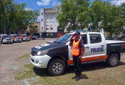 Granados entreg� 16 m�viles 0 KM y puso en marcha el CPC en Necochea 