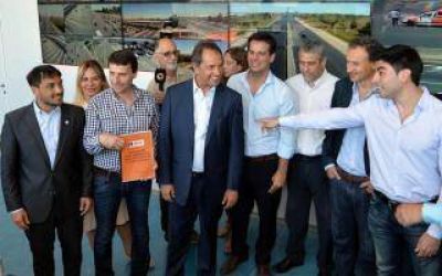 Scioli inauguró centro de monitoreo en autopista Buenos Aires - La Plata