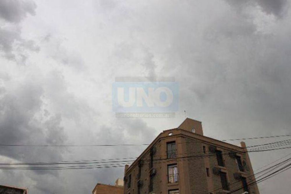 Hay alerta por tormentas fuertes para parte de Entre R�os