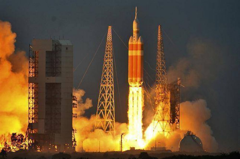 Despeg� Orion, el prototipo de una c�psula para viajar a Marte