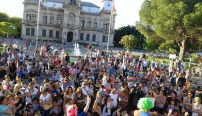 Amplia concurrencia de p�blico en el D�a del Payaso