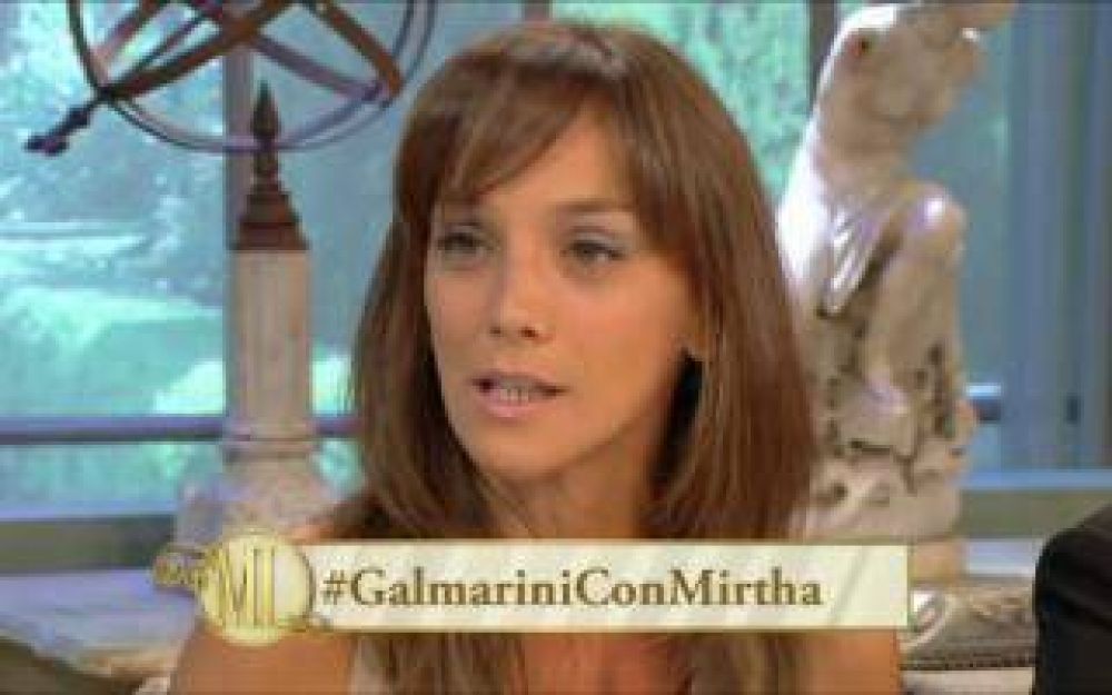 Malena Galmarini con Mirtha: 