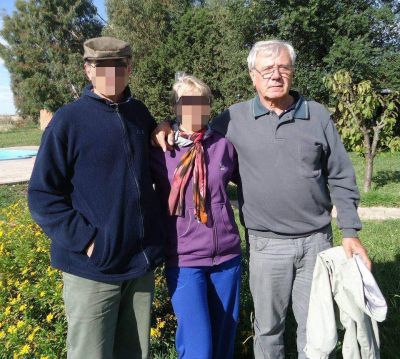Muri� un hombre �apretado� entre el chasis y el acoplado de un cami�n en un campo de Conhelo
