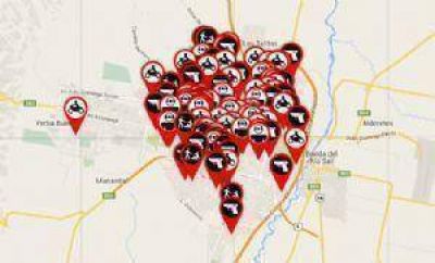 Arrebatos y robos a mano armada encabezan las denuncias en el Mapa del Delito