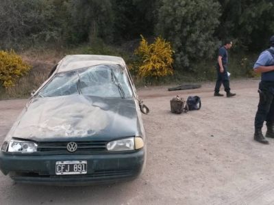 Espectacular vuelco camino a �irihuau