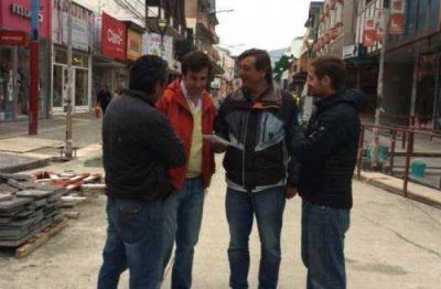 Redoblan los esfuerzos en la obra del Centro Comercial a Cielo Abierto