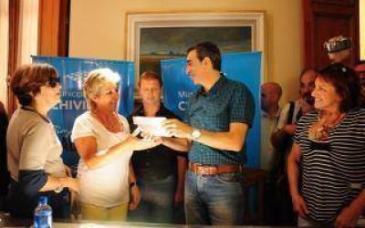 Randazzo don� dinero que gan� en juicio al Patronato de la Infancia de Chivilcoy