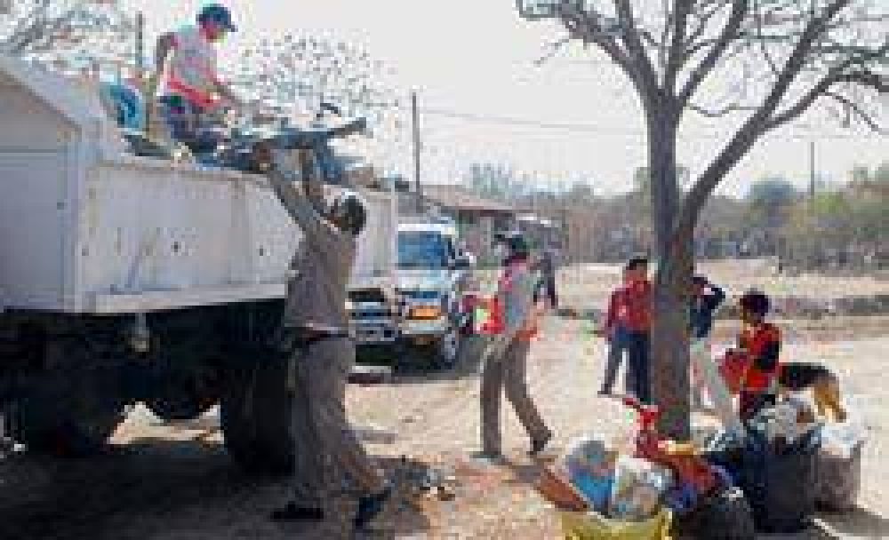 Finalizaron los trabajos de descacharreo para prevenir el dengue