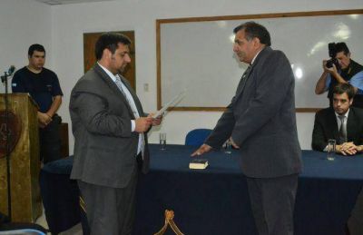 Asumi� el comisario inspector Esteban Molina como jefe del Departamento Informaciones