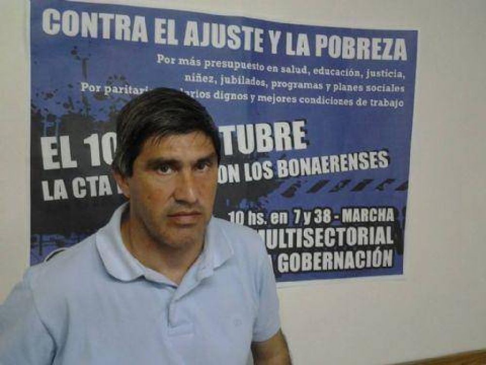 Lescano: �En ATE seguimos luchando por mejorar el salario de los compa�eros�