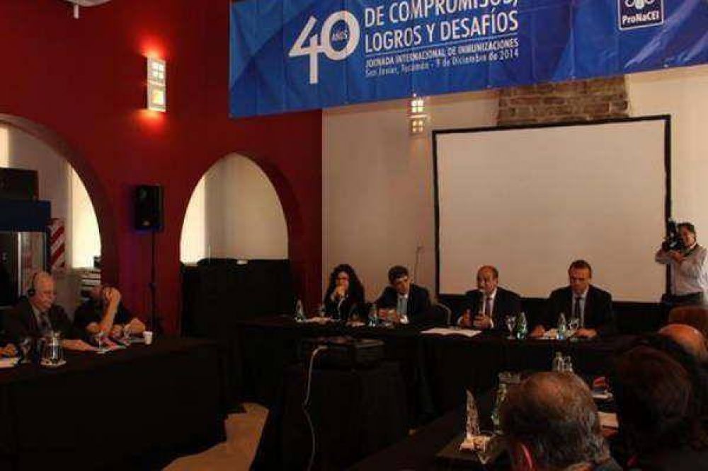 Destacaron la implementaci�n del programa de inmunizaci�n