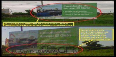 Papel�n de Bruera: Lo escrachan por 