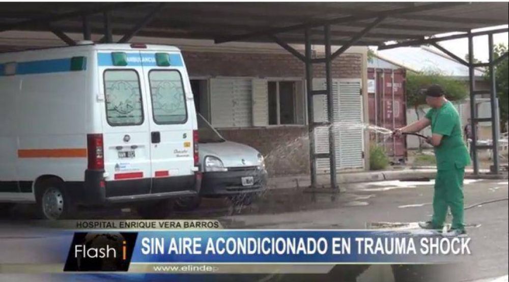 Sin aire acondicionado en Trauma Shock