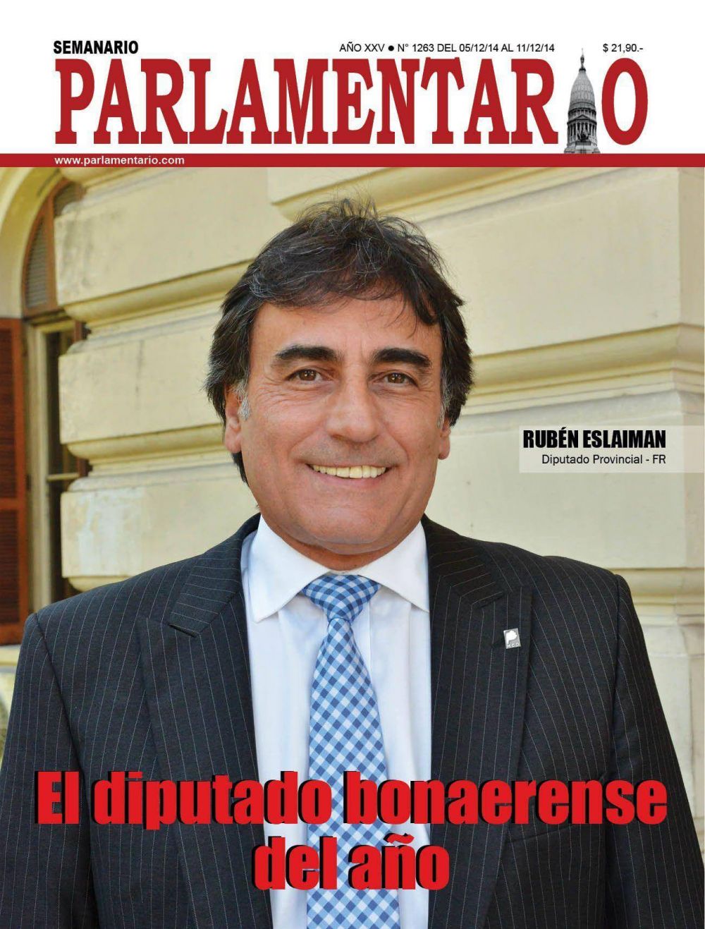 Rub�n Eslaiman y un balance de trabajo del 2014