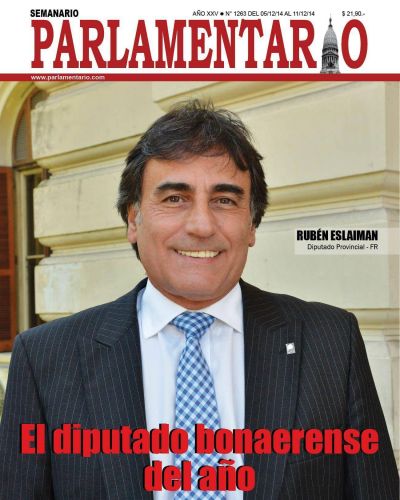 Rub�n Eslaiman y un balance de trabajo del 2014