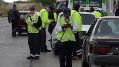 Agentes de tr�nsito suspendieron las tareas extras por falta de pago