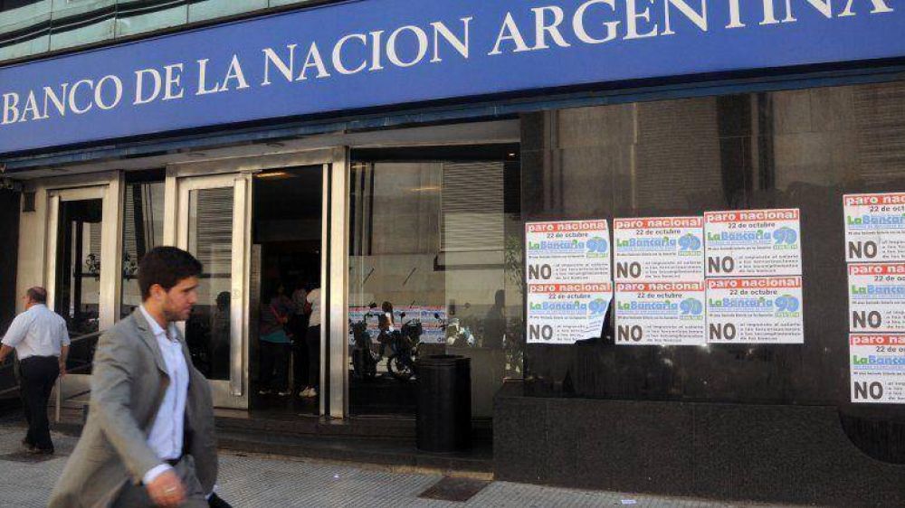 Por un paro, no atienden hoy al pblico los bancos Nacin y Central