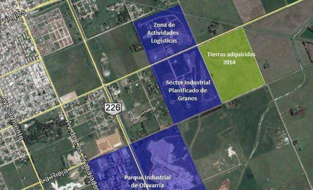 El Gobierno Municipal adquiri� casi 50 hect�reas en la Zona de Actividades Log�sticas
