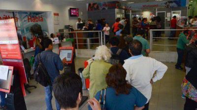 Hoy y ma�ana paran los bancos Naci�n, Chubut y Credicoop