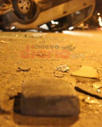 Muri� el acompa�ante de una joven trans al volcar un auto