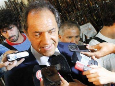 Daniel Scioli: �El que tenga un arma tiene que saber que tiene un problema�