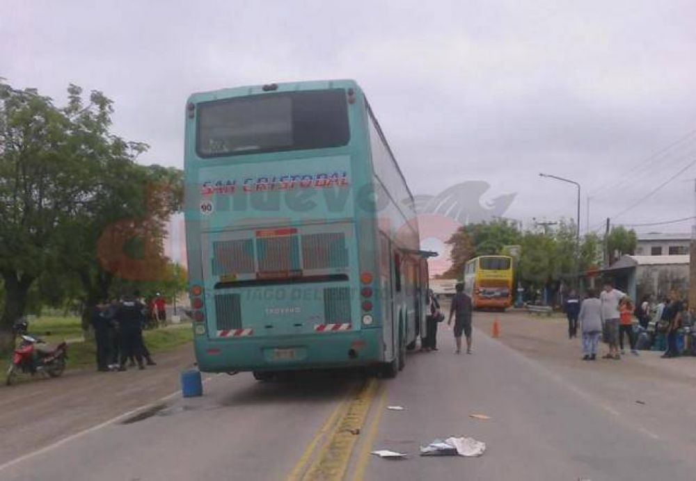 Un ni�o de 12 a�os sufri� graves heridas al ser embestido por un micro