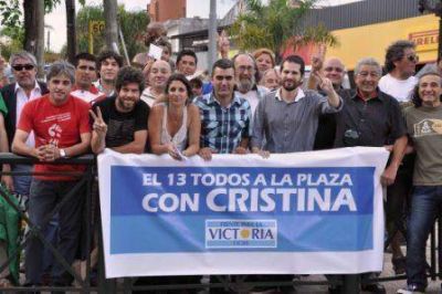 El FPV Tigre convoc� para el acto del s�bado en Plaza de Mayo 