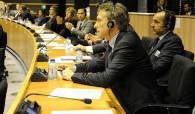Macri quiere m�s v�nculo comercial de Mercosur con la Uni�n Europea