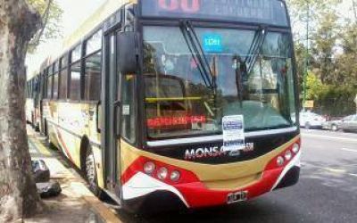 Sorpresivo paro en la L�nea 60 de colectivos