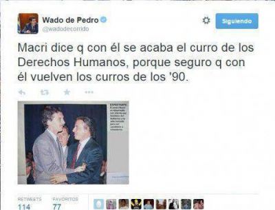Cruces entre el FpV y el PRO por los DDHH