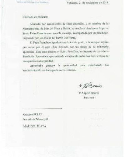 Bendecidos por el Papa Francisco