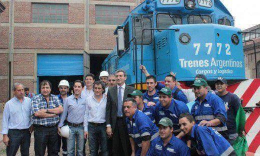 Randazzo anunci� inversi�n ferroviaria y respald� a Accastello para la gobernaci�n