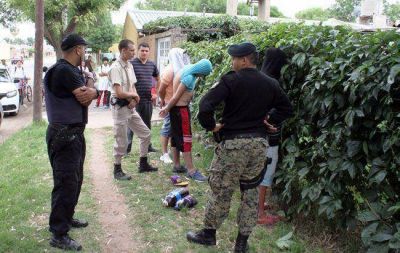 Tiros y persecuci�n en el barrio Rucci